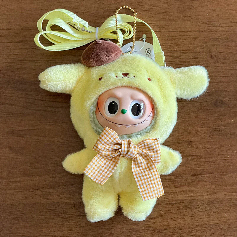 Sanrio Crossbody Bag 17cm Doll Clothes Suitable for 17cm Labubu Plushies Accessories