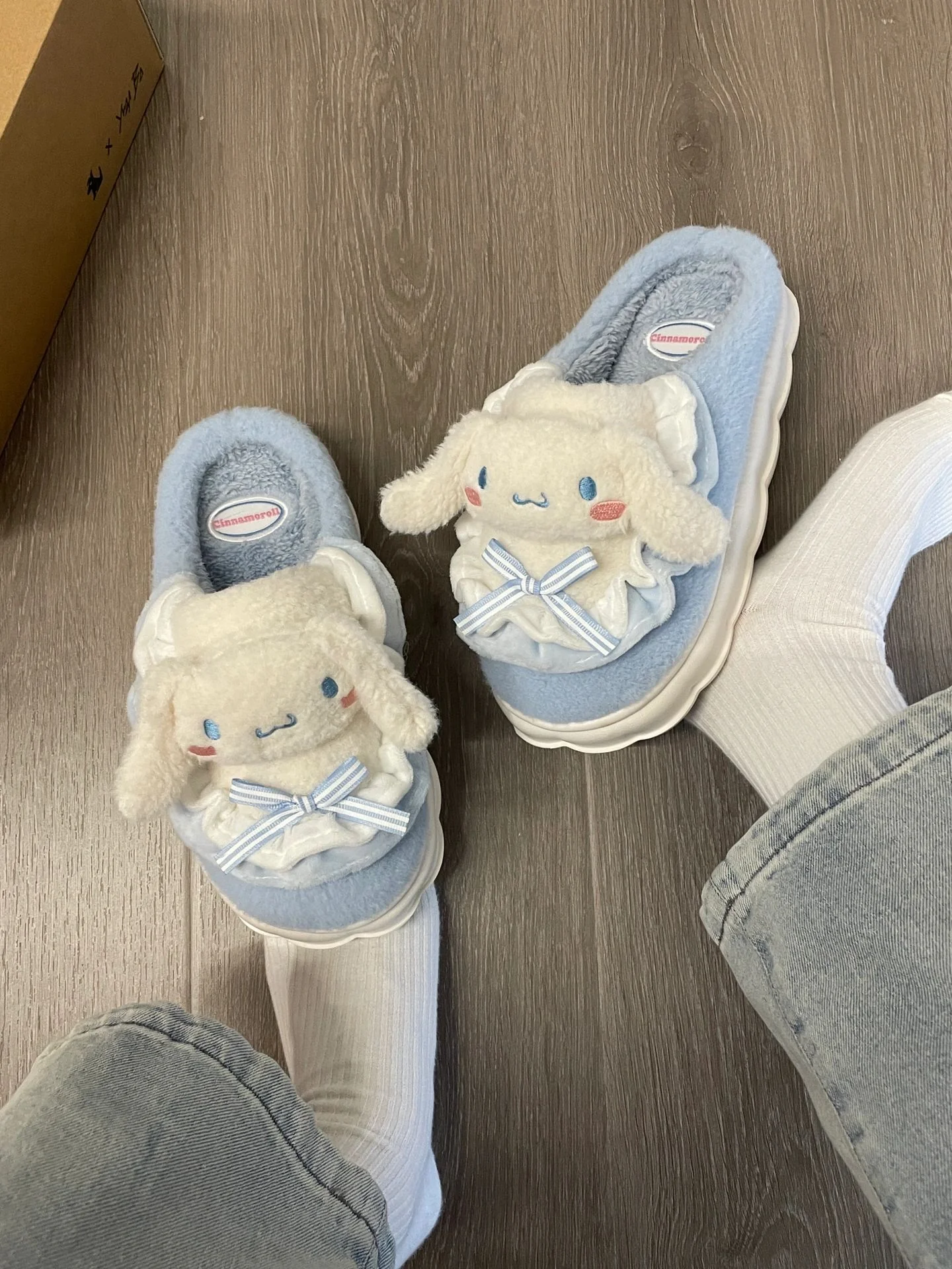 KT Fuzzy Fluffy Slippers Women Kawaii Slippers for Women Fluffy Kawaii House Slippers Cute Slippers