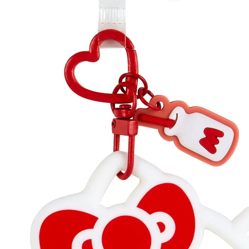 Sanrio Multi-ring Slicone Bracelet Phone Charm Phone Lanyard with Tether Tab Phone Chain Strap Hands-Free Wrist Strap