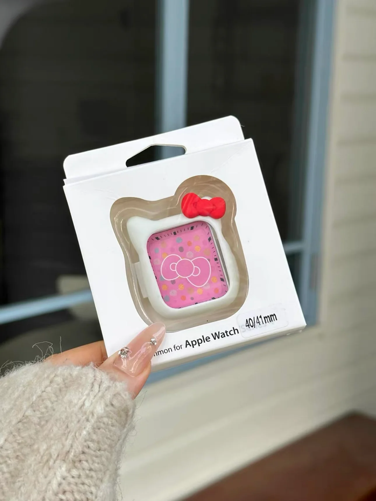 Hellokitty Apple Watch Cover Protective Silicone Cover Bumper Case for Apple Watch