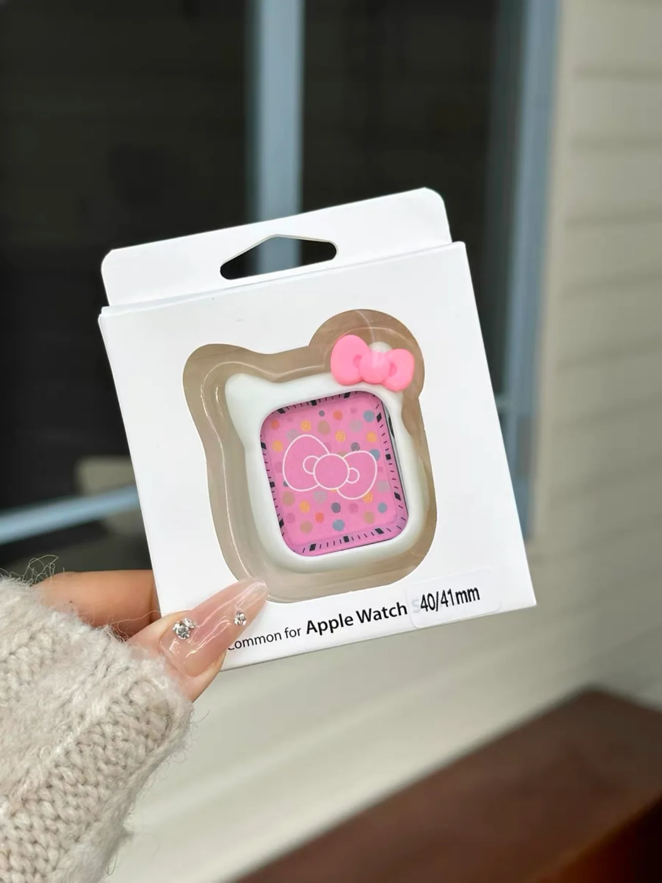 Hellokitty Apple Watch Cover Protective Silicone Cover Bumper Case for Apple Watch