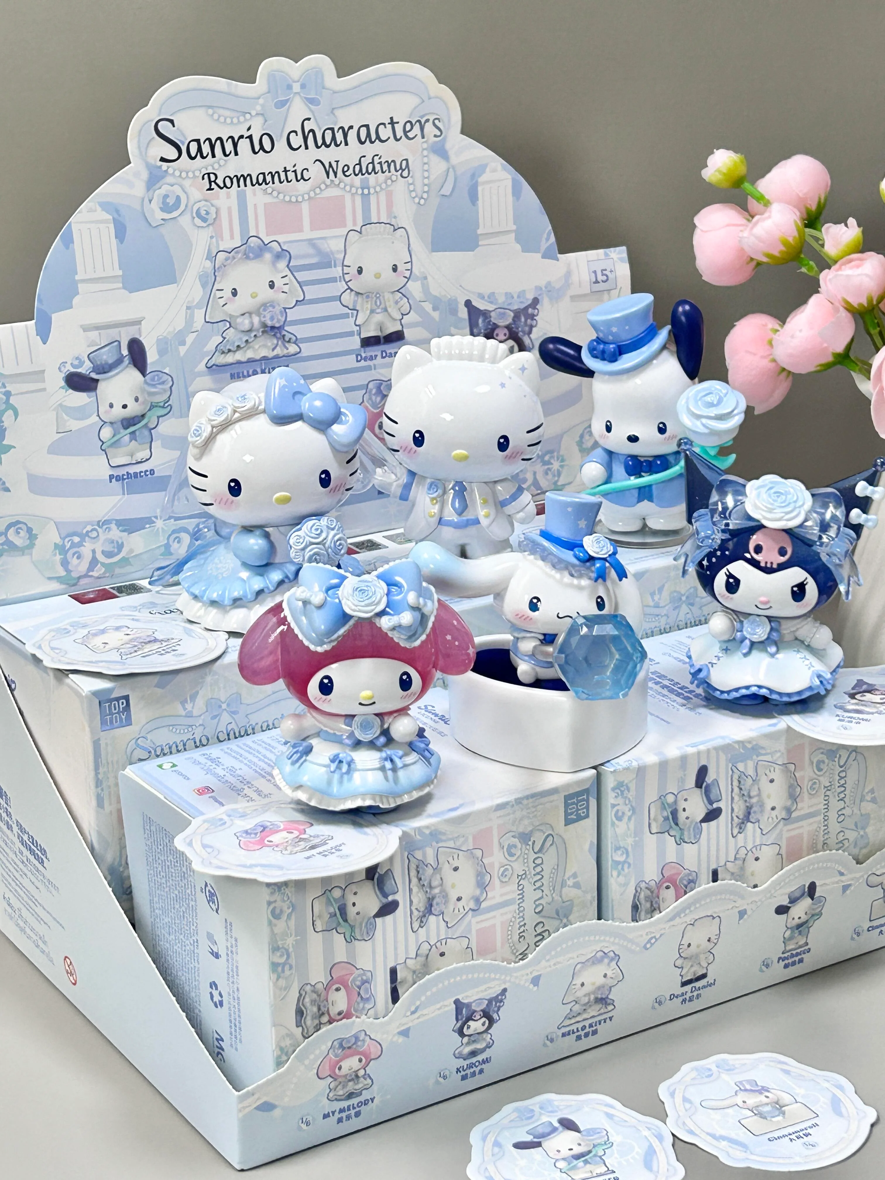 Sanrio Family Romantic Wedding Series Blind Box Cute Desktop Decoration