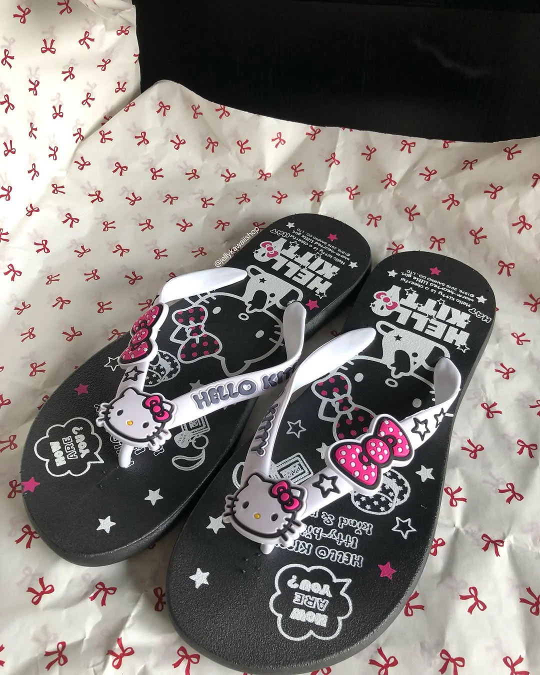 Hellokitty Women Beach Summer Casual Flip Flop Sandals