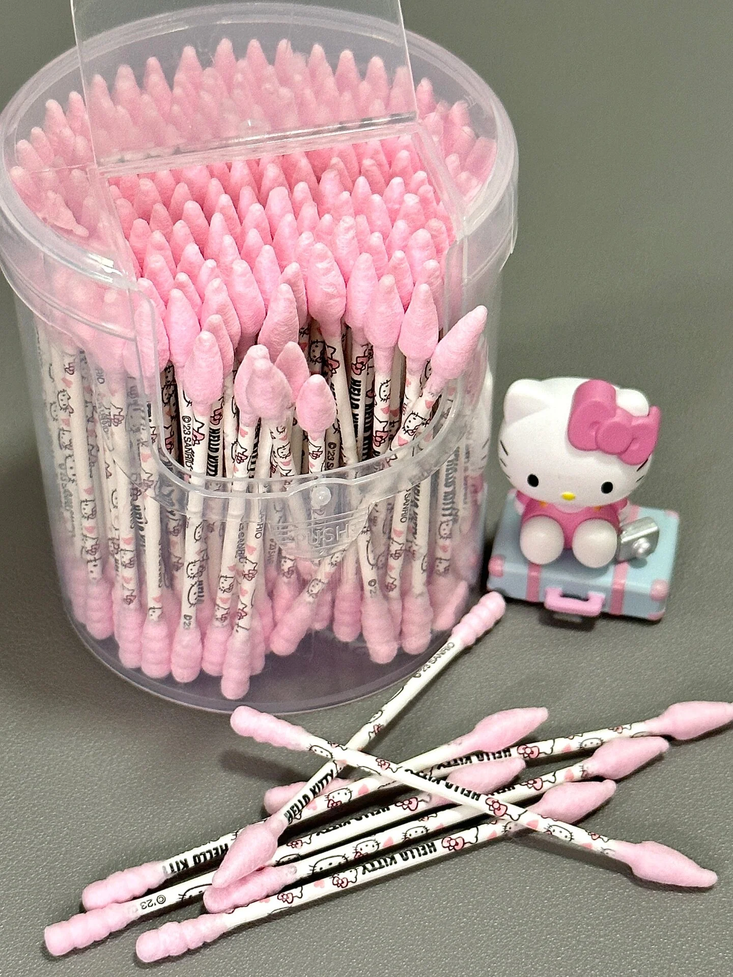 Sanrio Bamboo Cotton Swabs(1 Pack of 180)