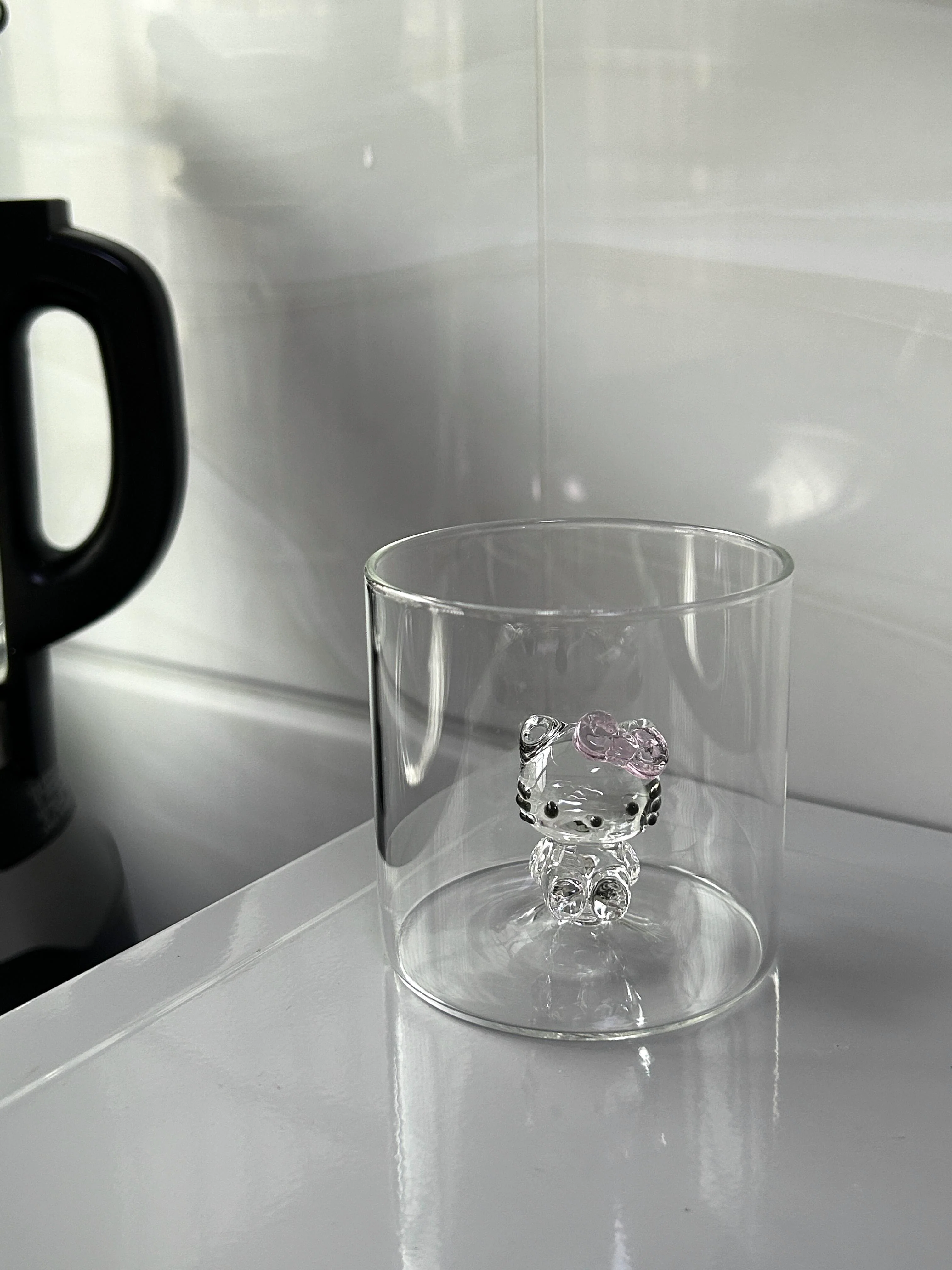3D Hellokitty Glasses Drinking Glasses Coffee Cup
