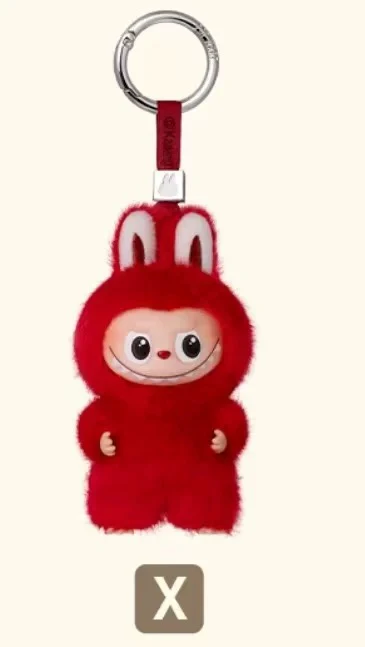 Mini Labubu Pin for Love Series Vinyl Plush Pendant Blind Box