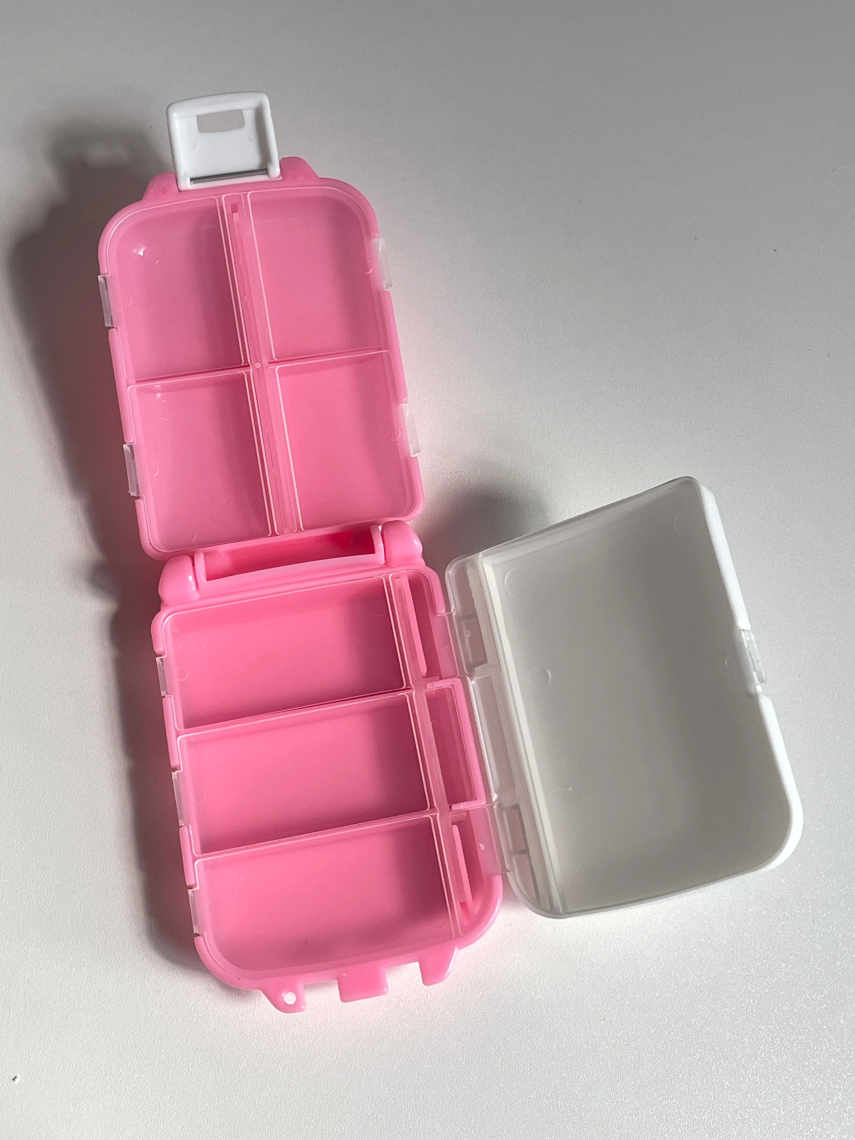 KT Pill Organizer-Pill Boxes for Travel Pill case Vitamins Fish Oil Supplements, Medication Organizer Dispenser for Fish Oils, Vitamin Holder Supplement