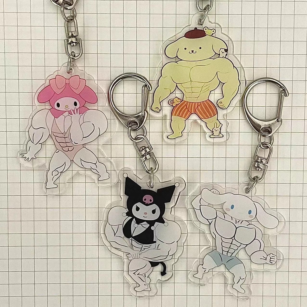 Sanrio Funny Keychain