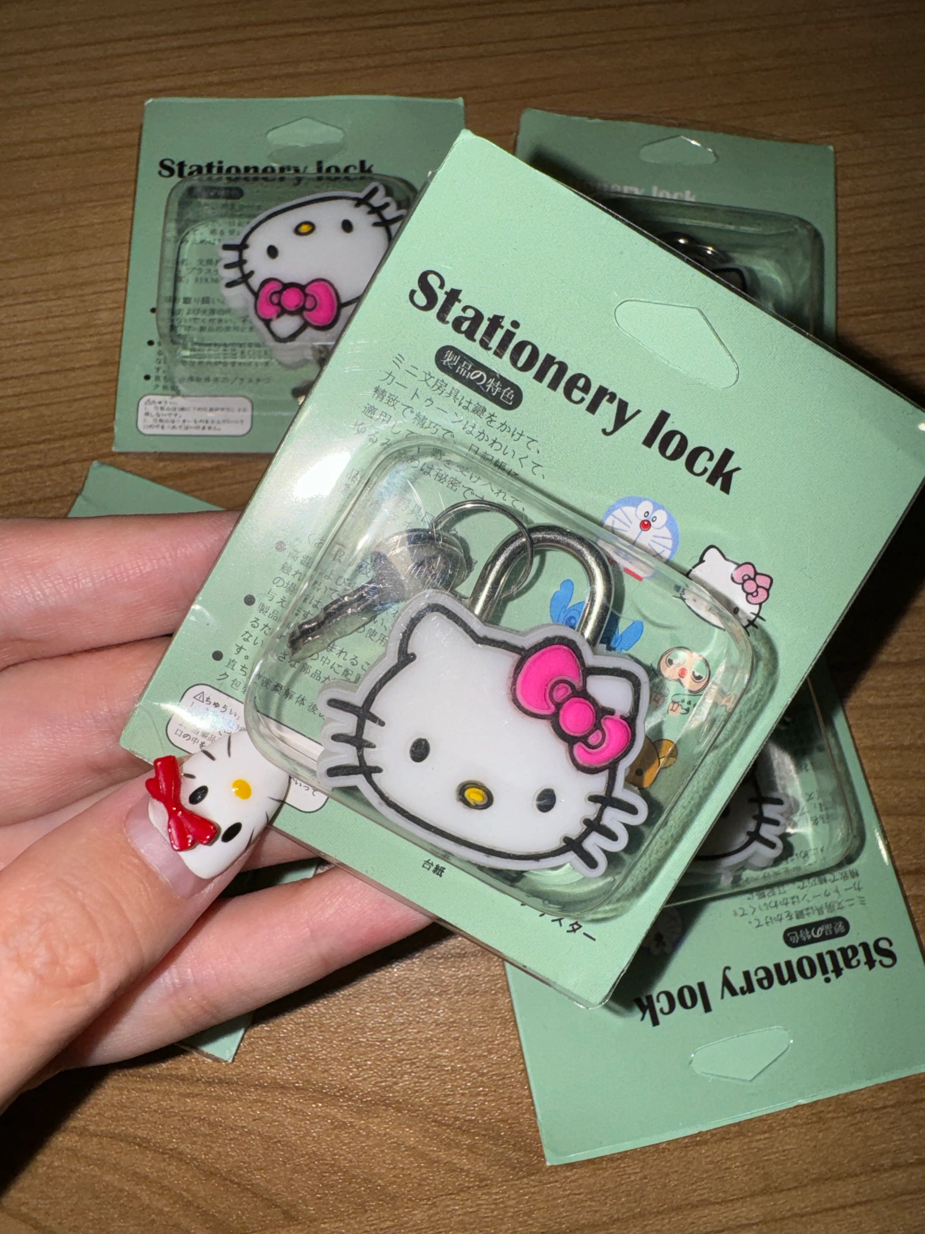 Hellokitty Mini Padlock Lock with Key