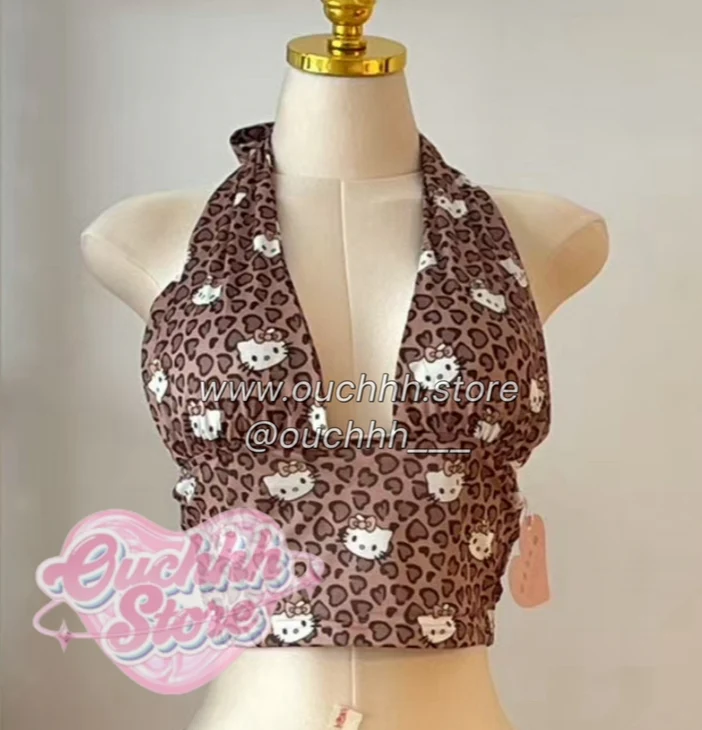 Leopard Kitty Matching Set