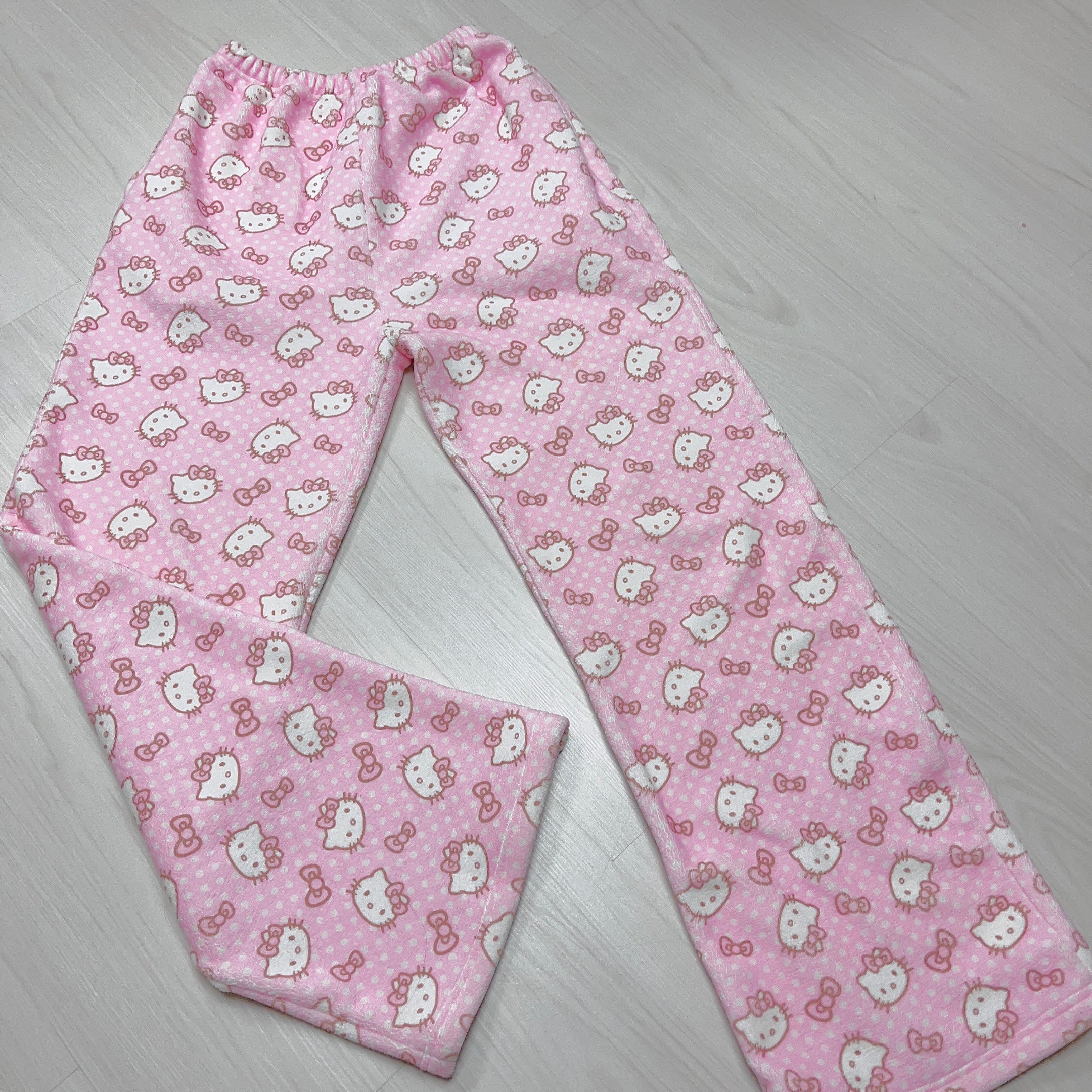 Strawberry Milk Kitty Top + Pocket Pants Set