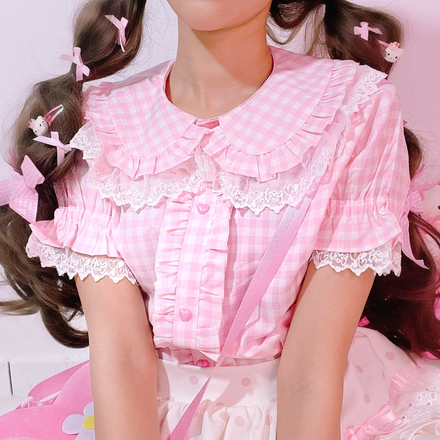 Baby Pink Candyland Blouse