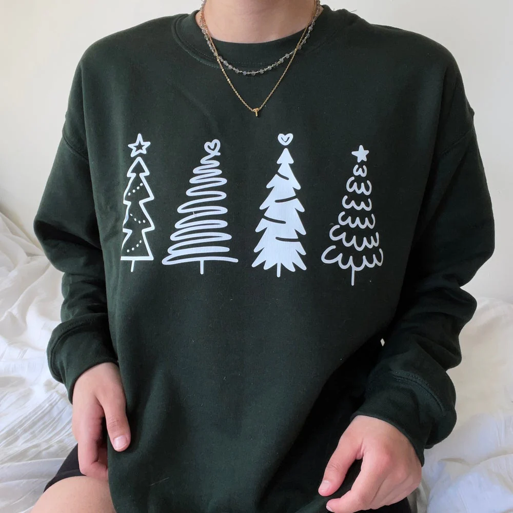 Christmas Trees Crewneck