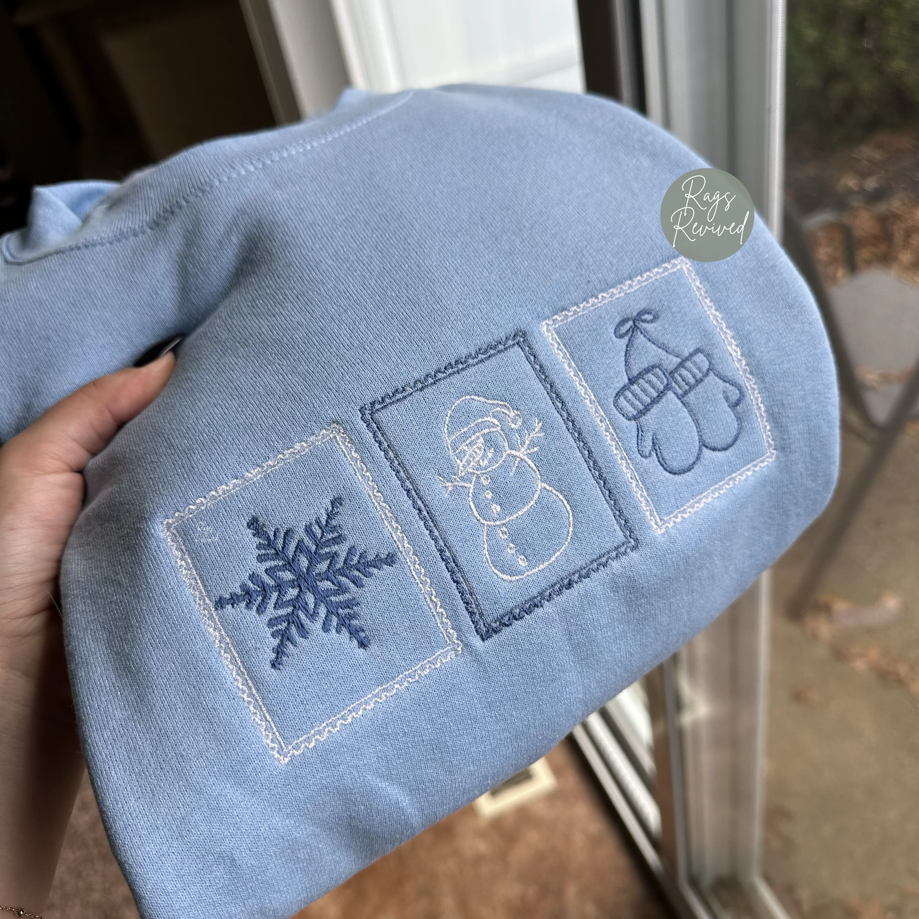Winter Stamps Sweatshirt