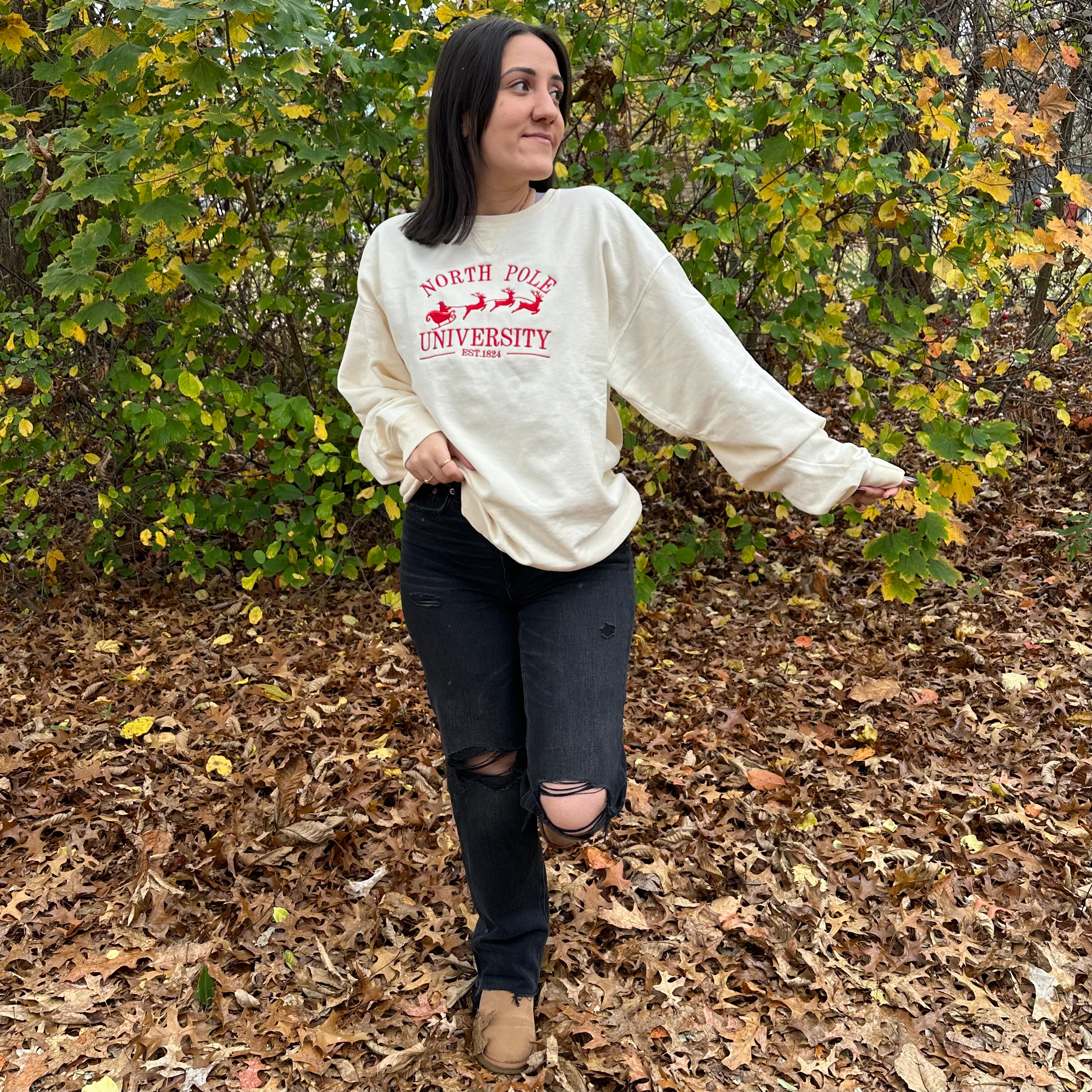 North Pole University Crewneck