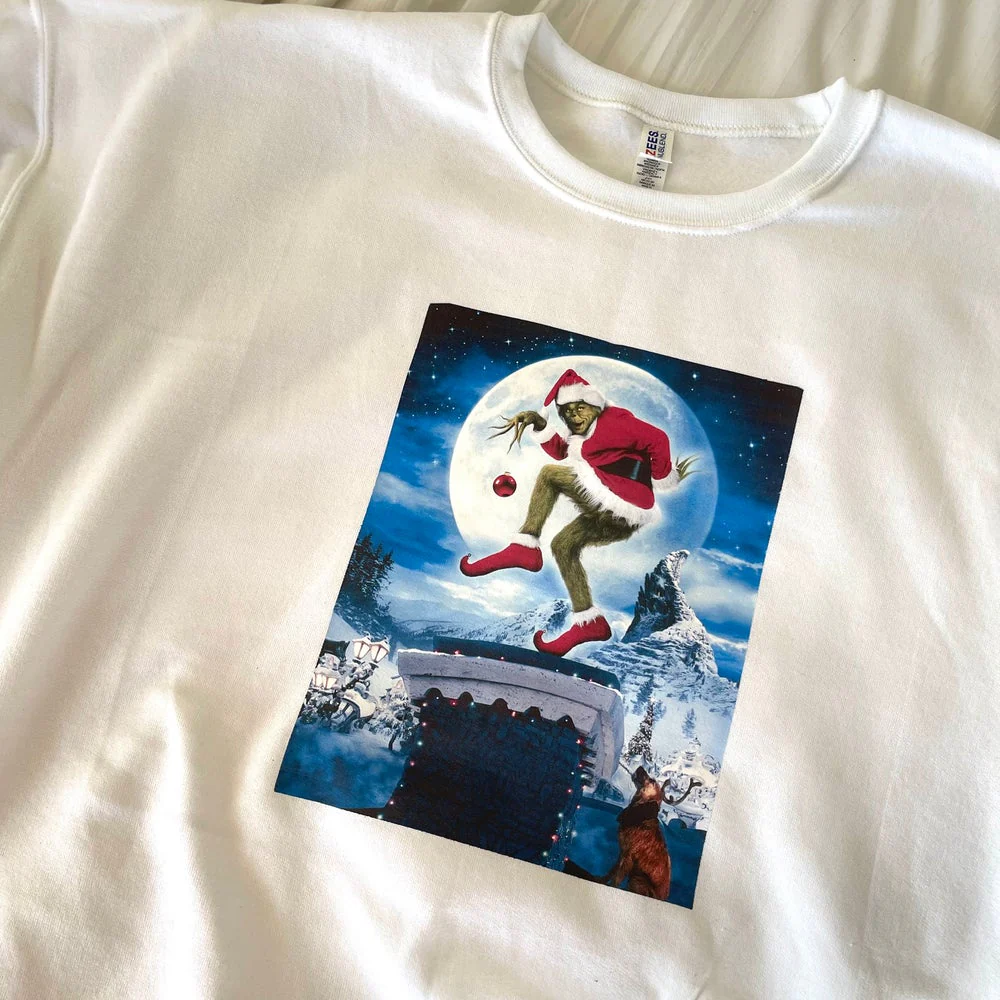 The Grinch Print Crewneck