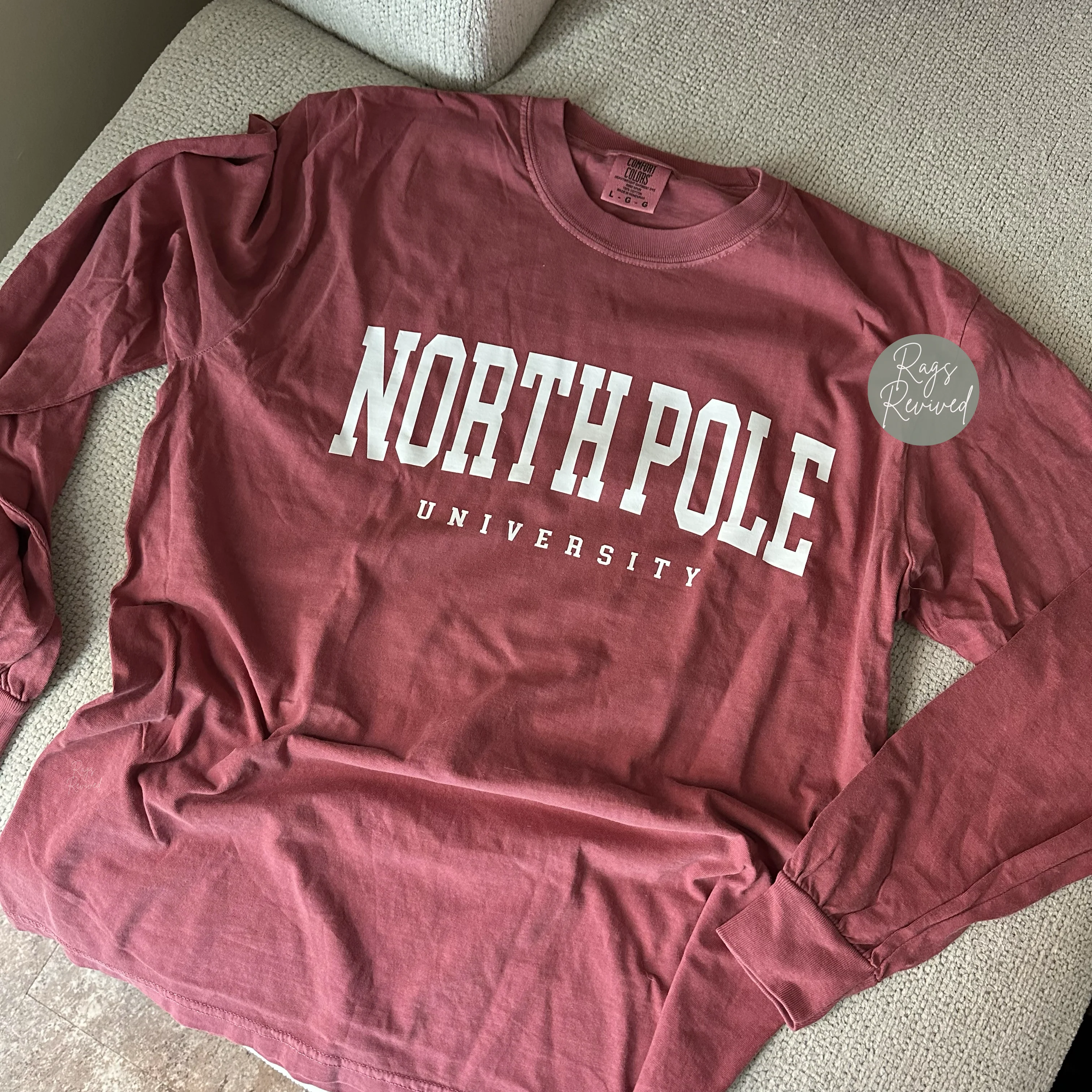 North Pole University Long Sleeve T-Shirt