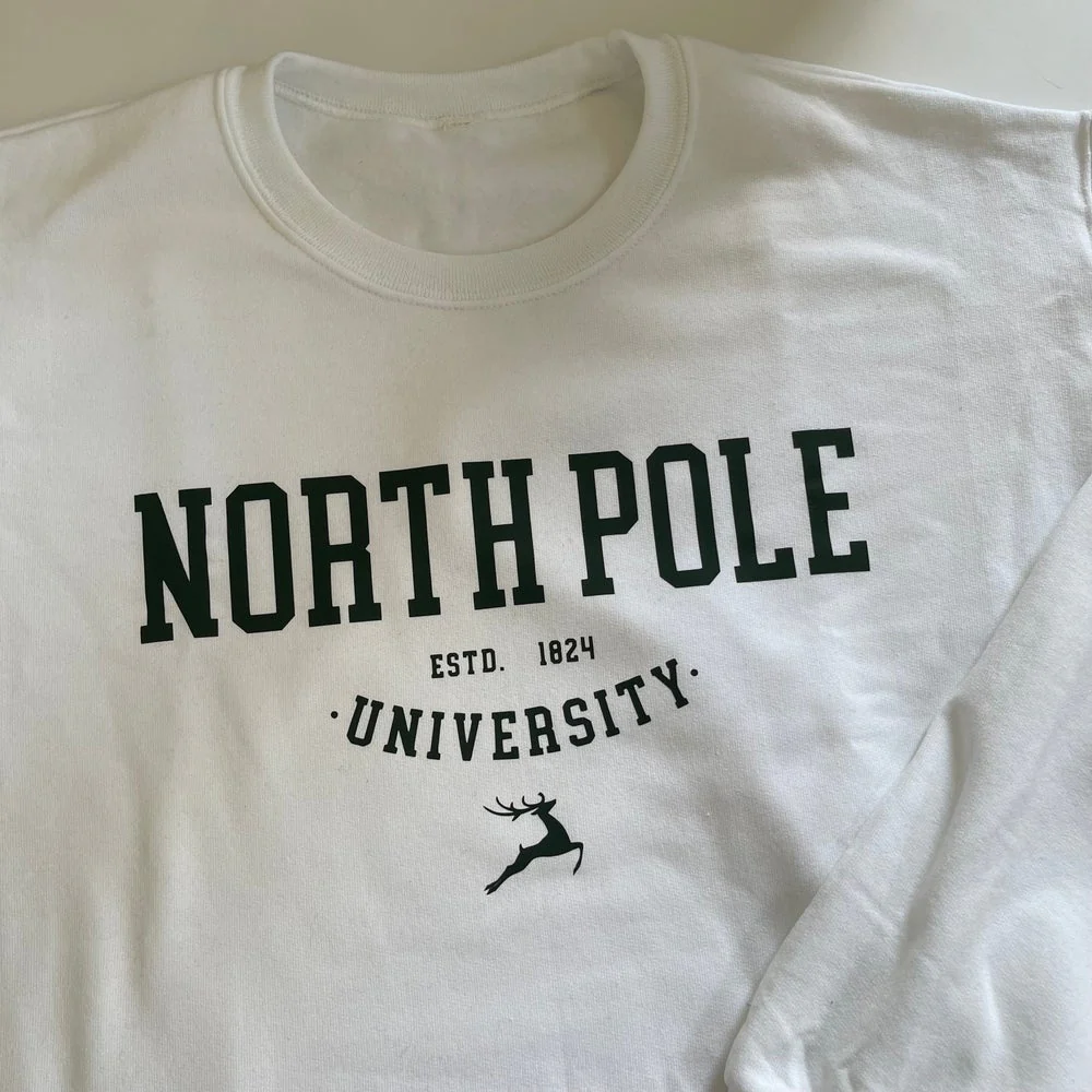 North Pole University Crewneck