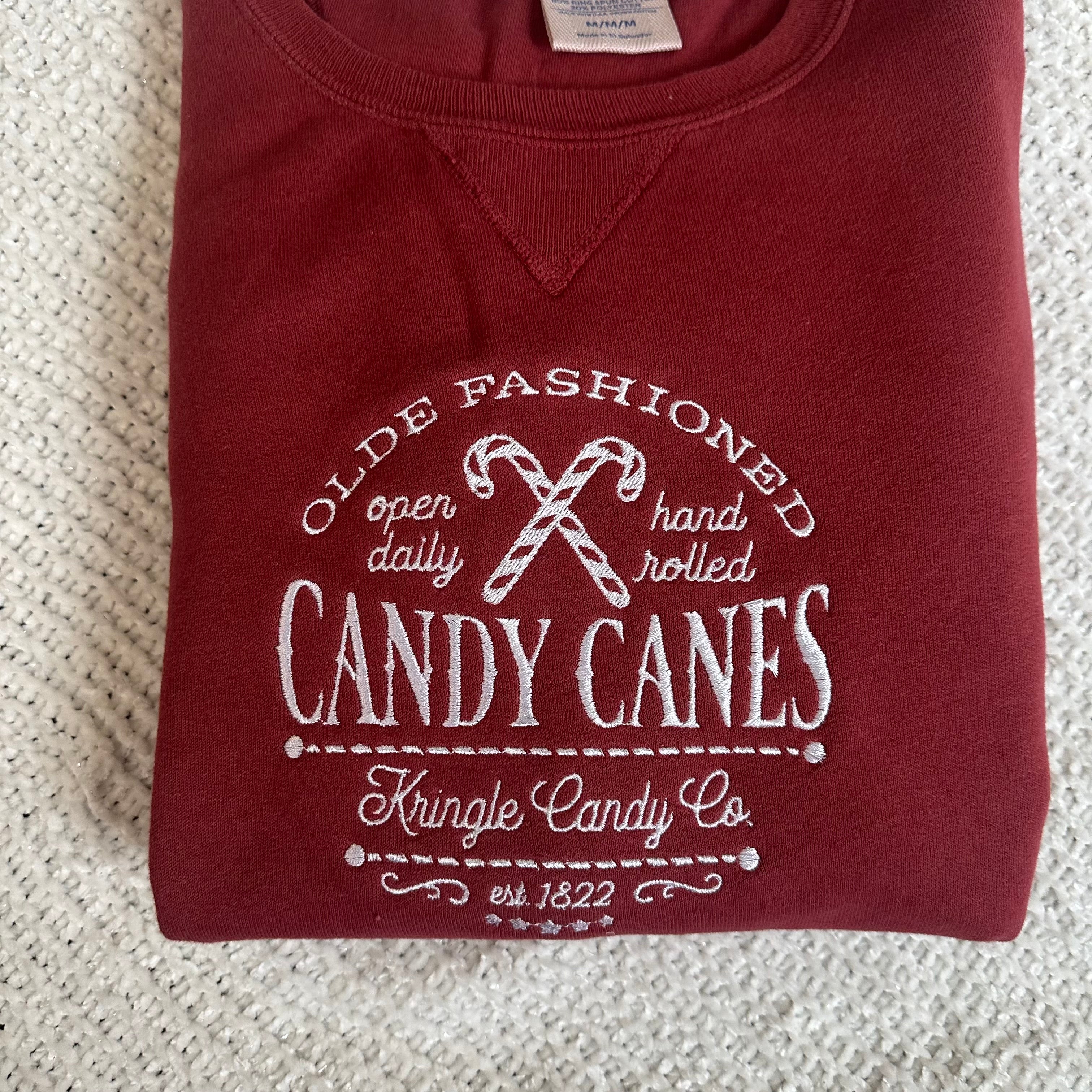 Old Fashion Candy Canes Sweatshirt