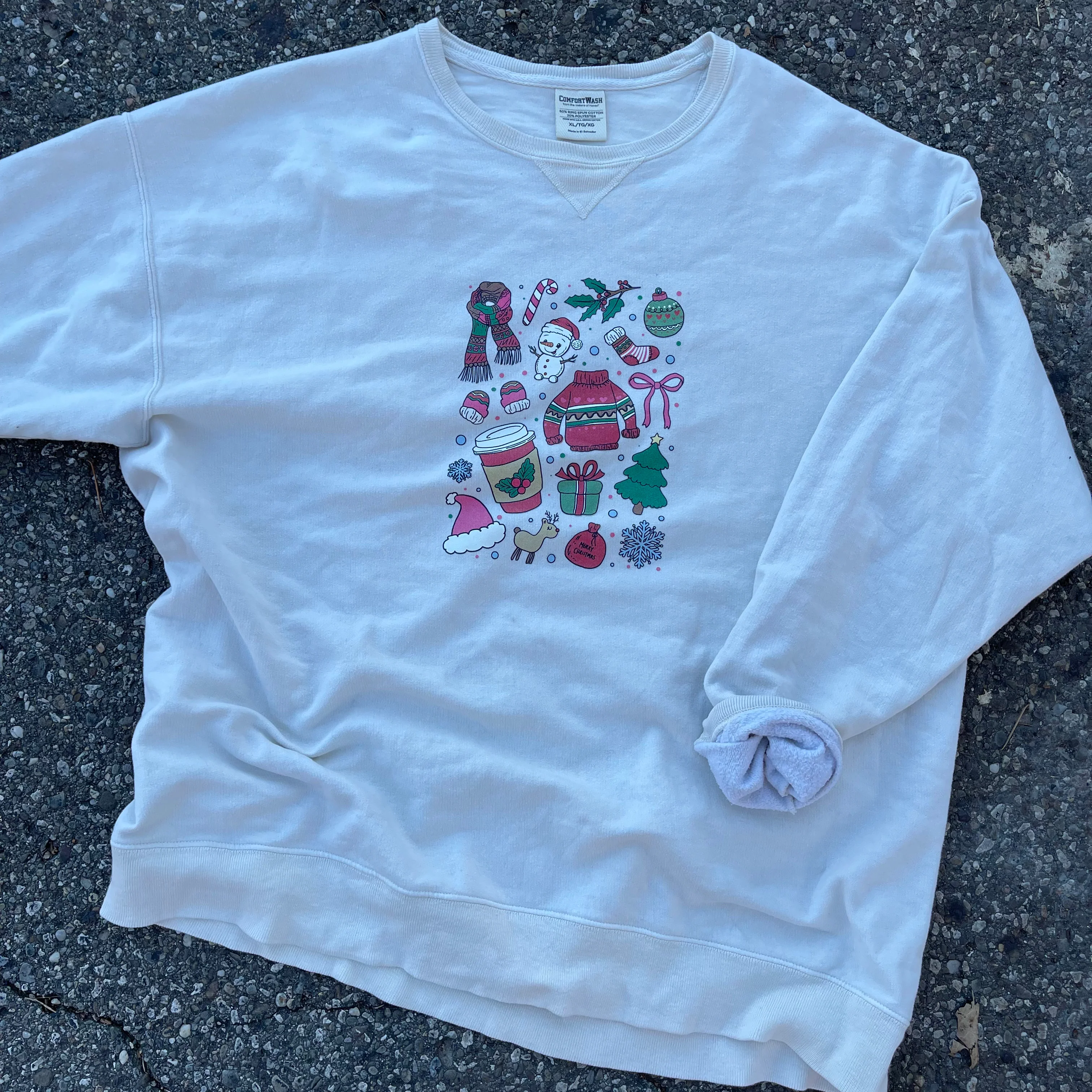 Christmas Doodles Crewneck