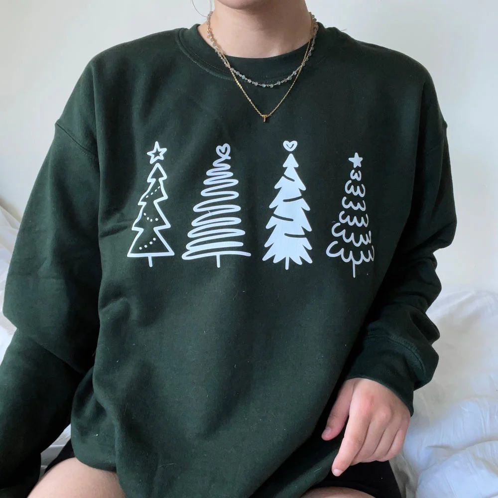Christmas Trees Crewneck