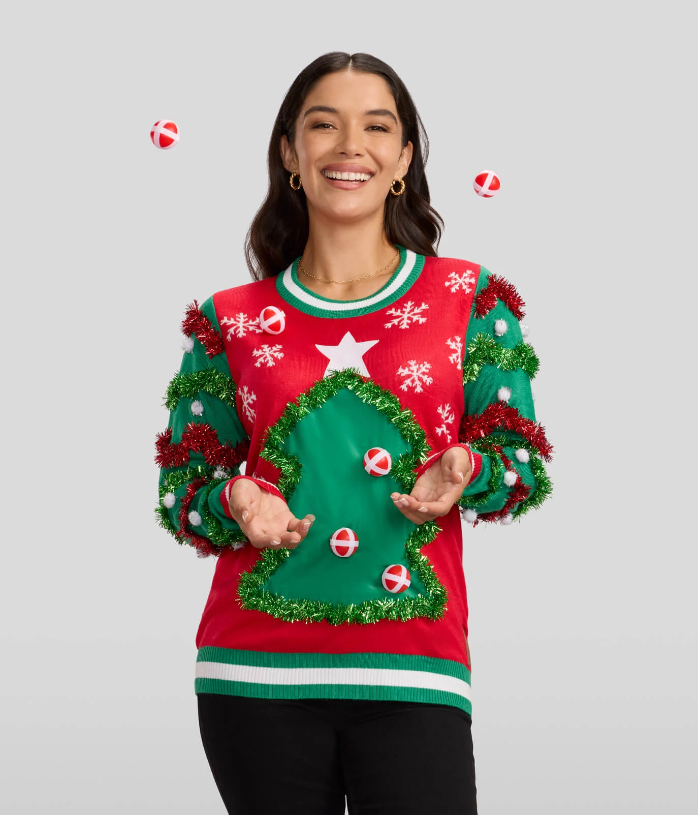 Women's Deck the Halls Game Ugly Christmas Sweater