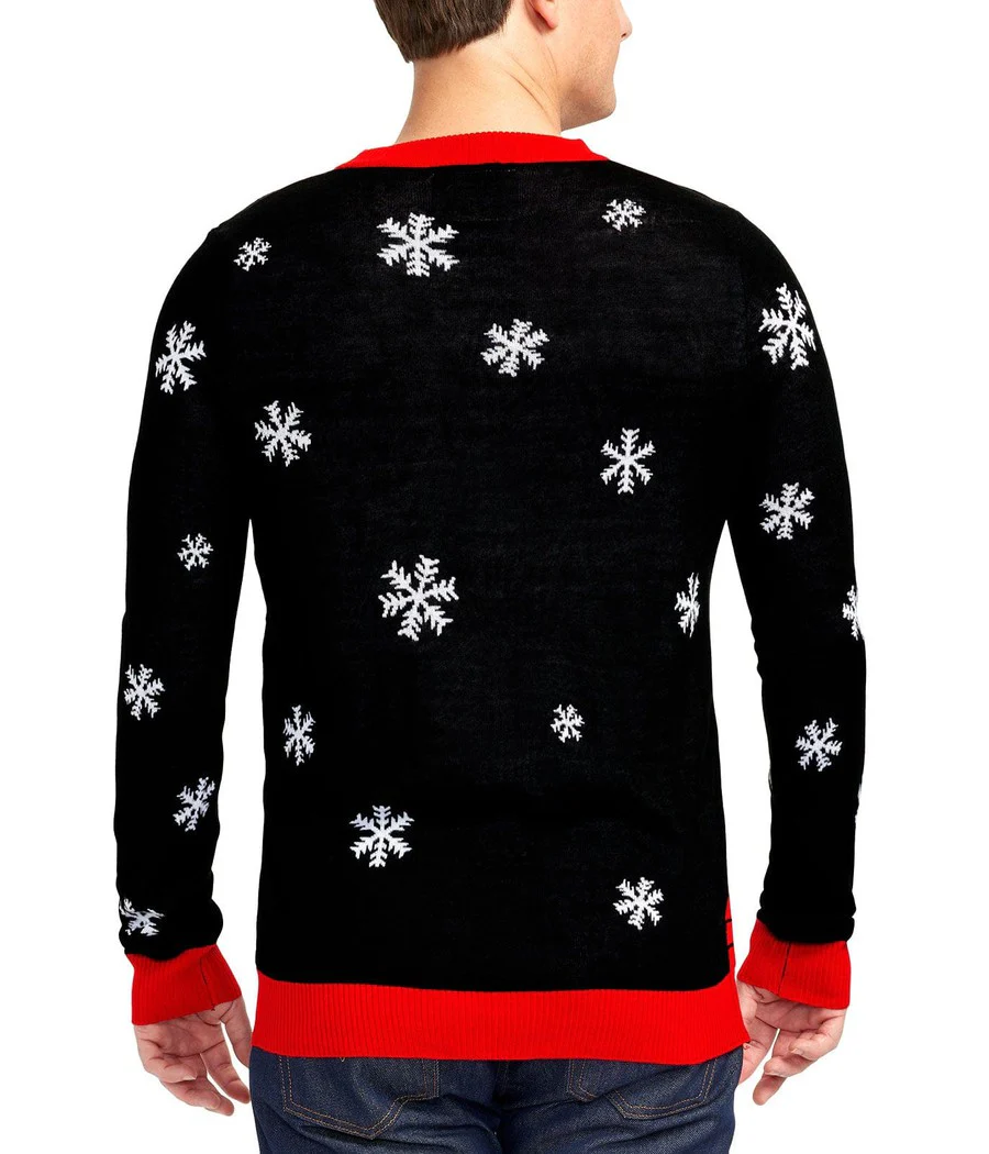 Men's Leaky Roof Light Up Ugly Christmas Sweater