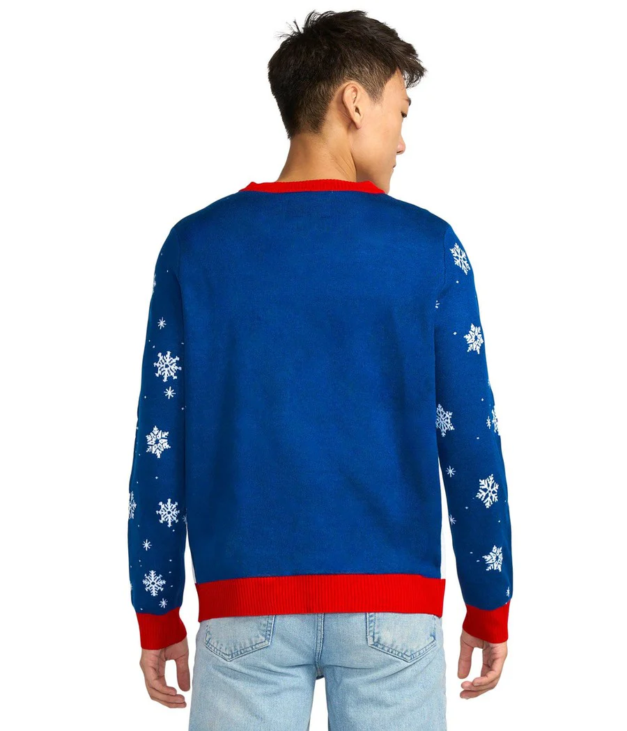 Men's Rollin' With My Snowmies Ugly Christmas Sweater