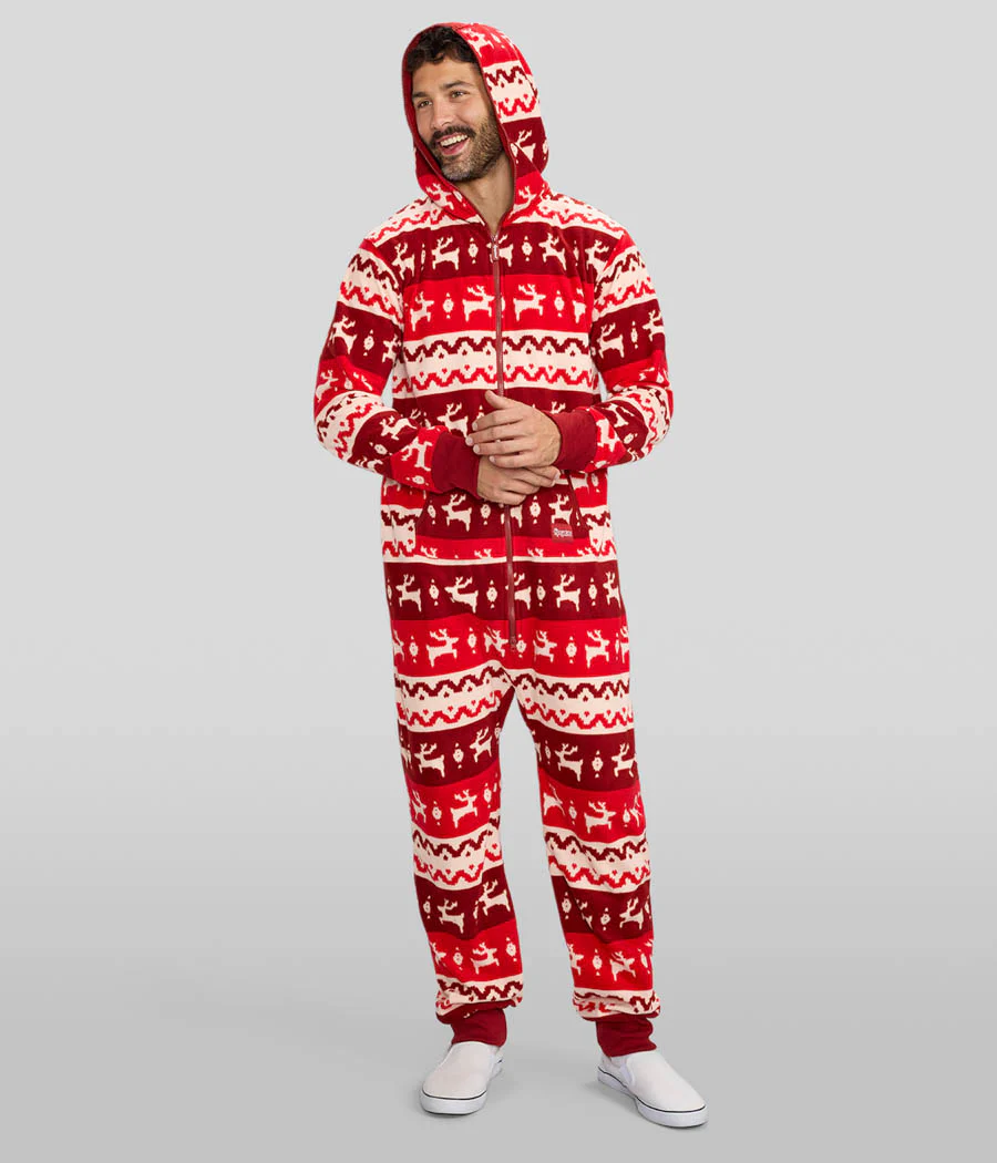 Men's Home For The Holidays Jumpsuit