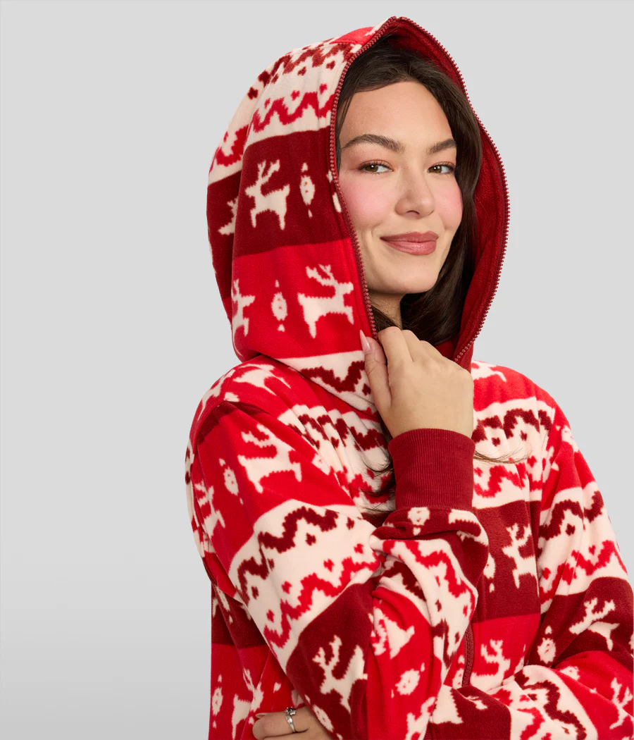 Women's Home For The Holidays Jumpsuit