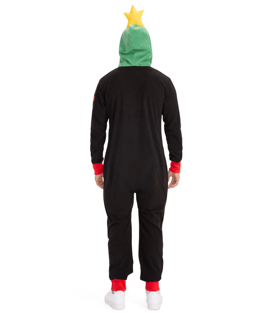 Men's Christmas Tree Toss Game Jumpsuit
