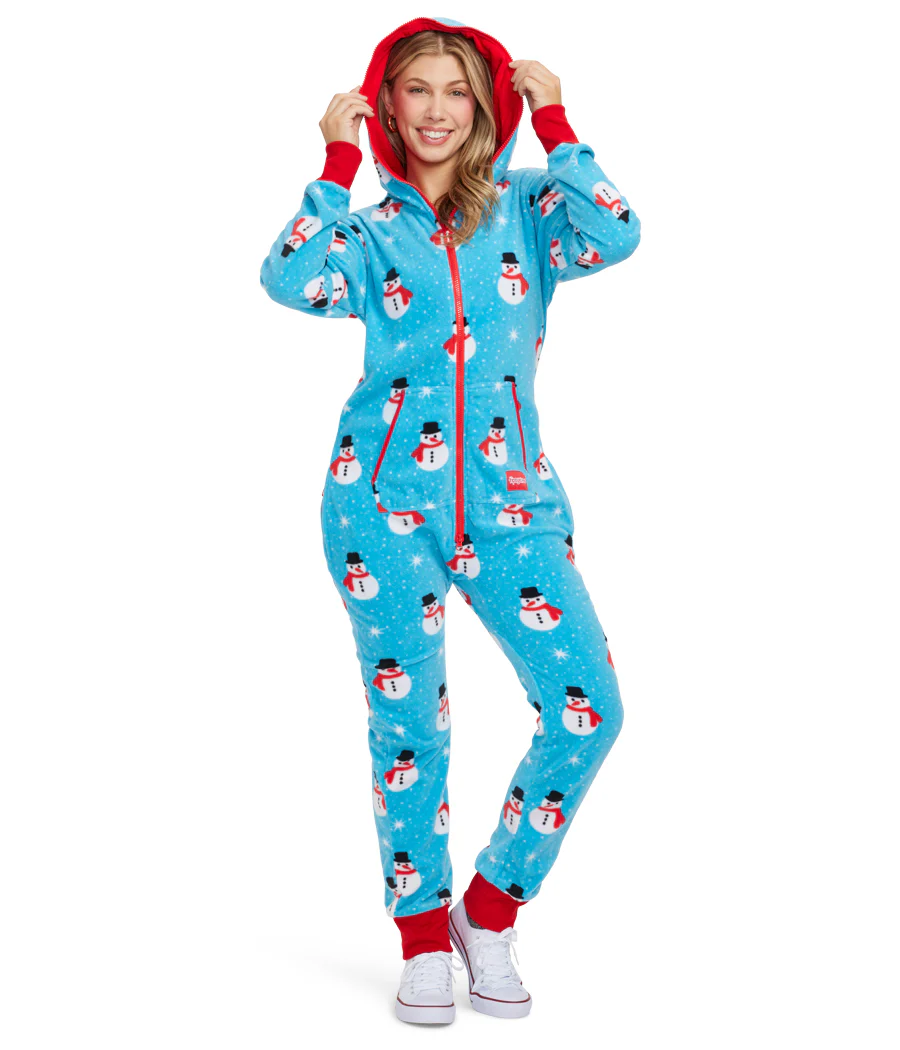 Women's Snowman Is An Island Jumpsuit
