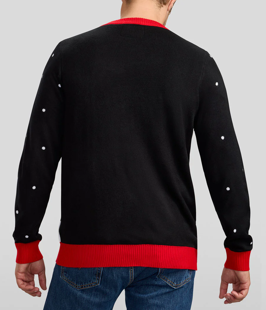 Men's Jolly Juice Dispenser Ugly Christmas Sweater