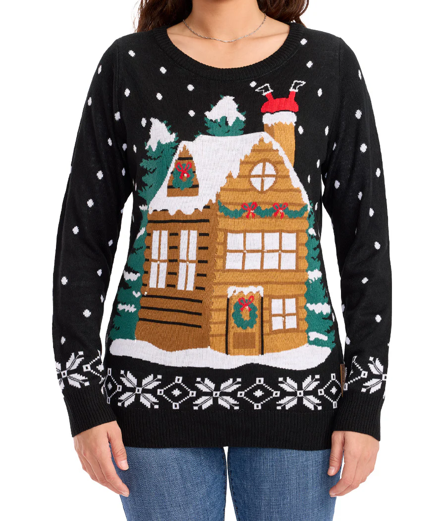 Women's Light Show Light Up Ugly Christmas Sweater