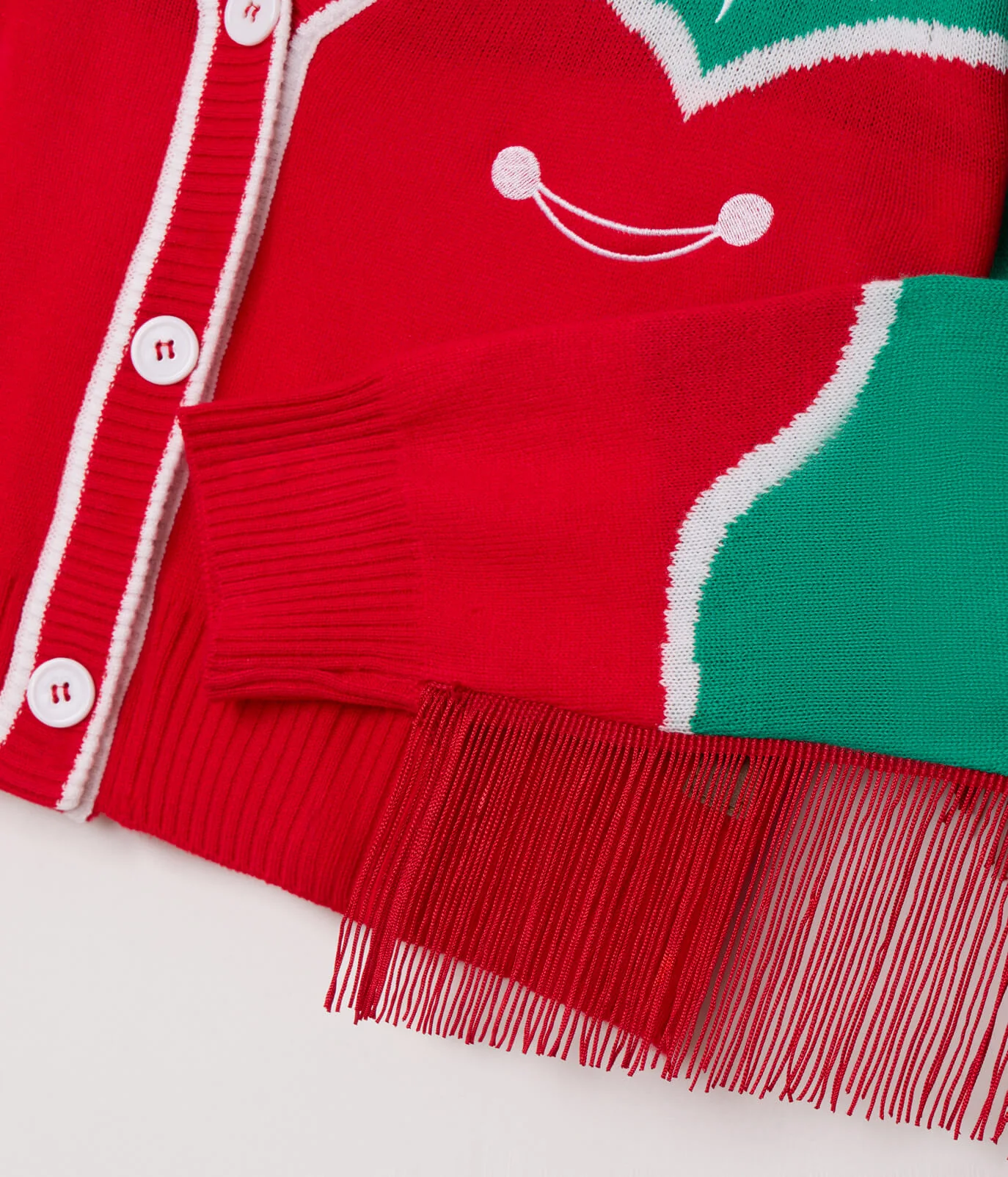 Women's Christmas Cowgirl Cropped Cardigan Sweater