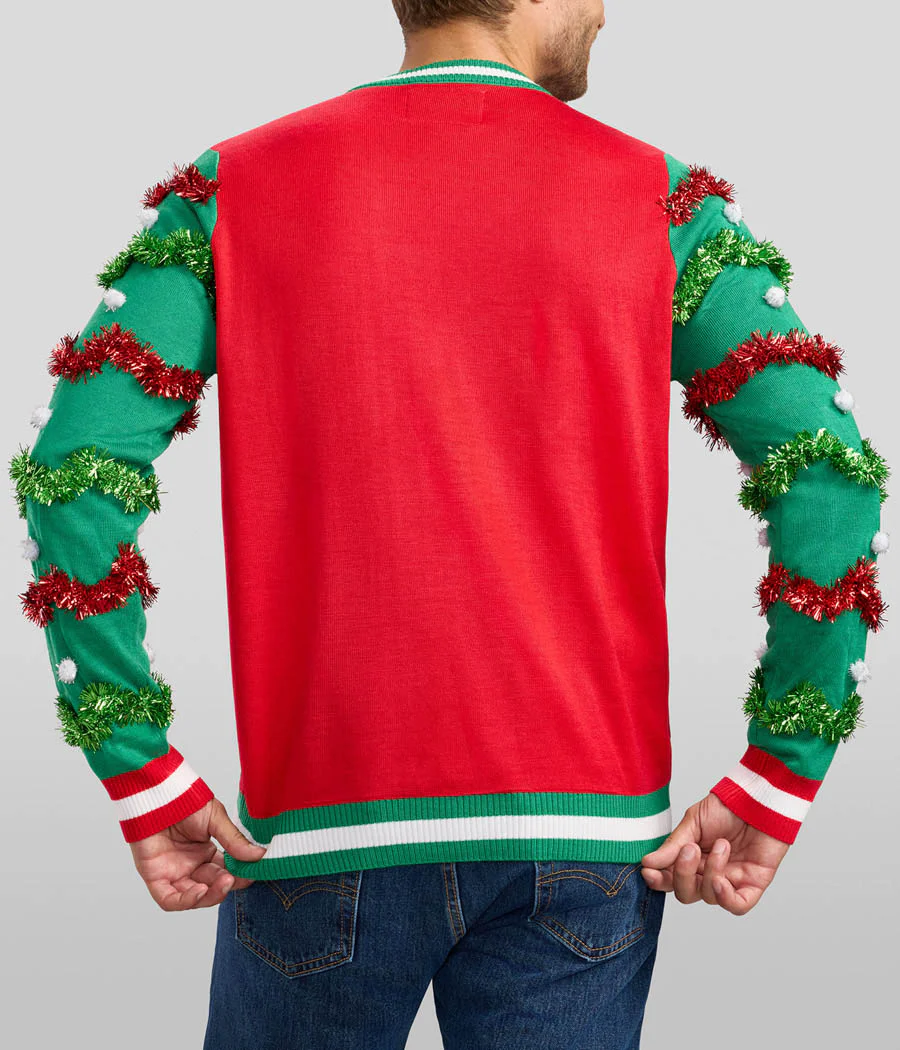 Men's Deck the Halls Game Ugly Christmas Sweater