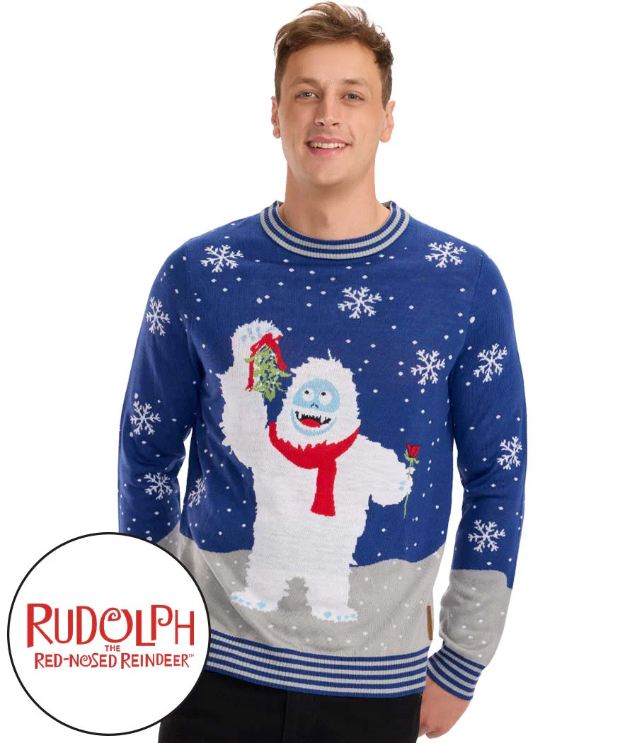 Men's Romantic Bumble Ugly Christmas Sweater
