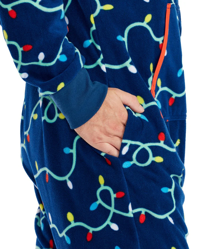 Men's String of Lights Light Up Jumpsuit