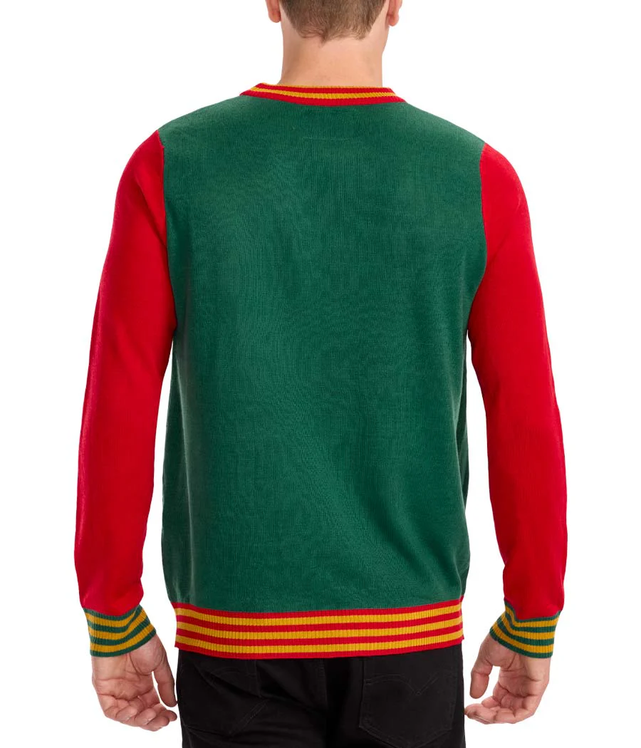 Men's Christmas Story Leg Lamp Light Up Ugly Christmas Sweater