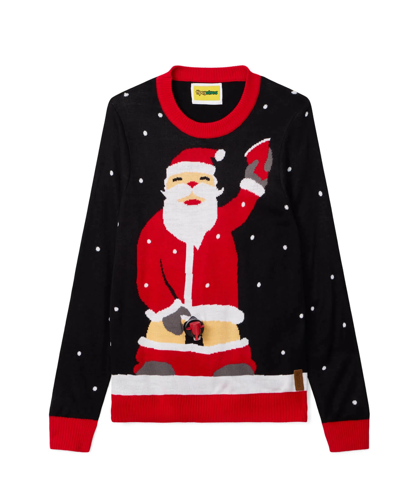 Men's Jolly Juice Dispenser Ugly Christmas Sweater