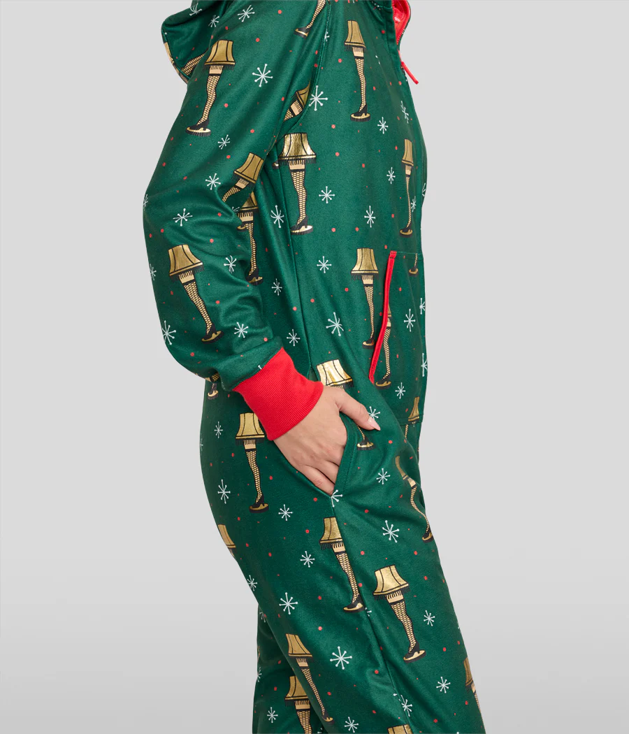 Women's Leg Lamp Jumpsuit