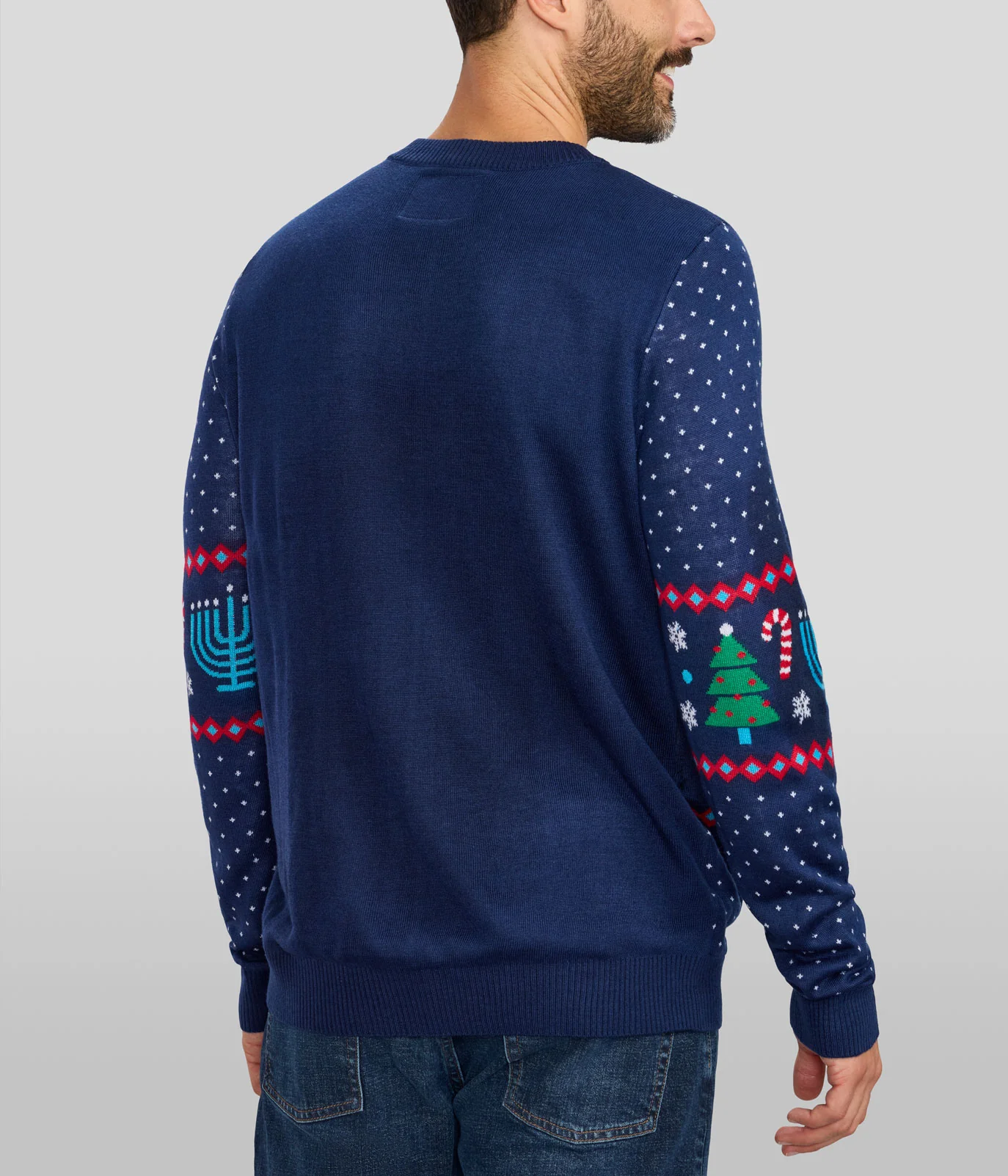 Men's Chrismukkah Light Up Sweater