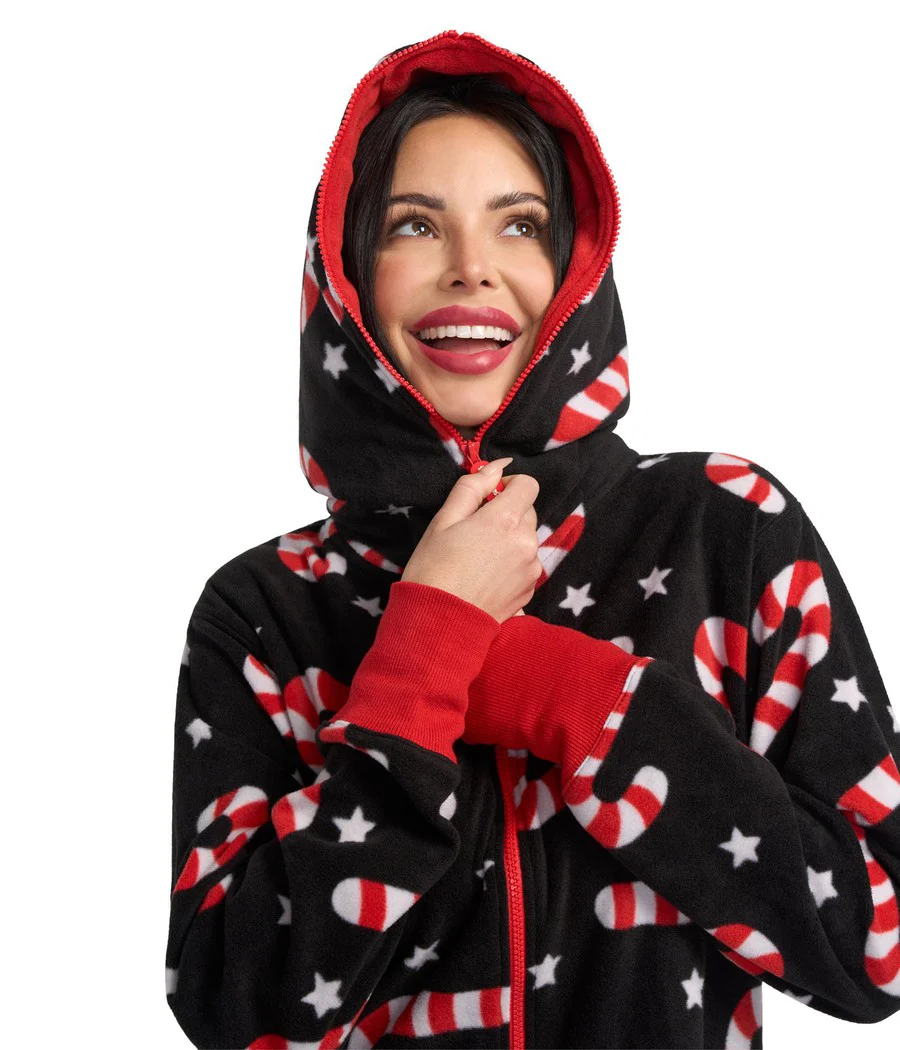 Women's Candy Cane Lane Jumpsuit