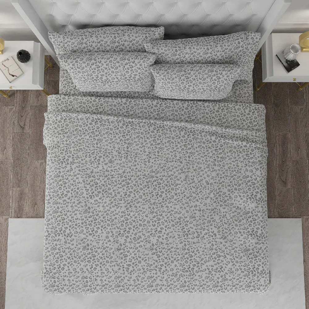 Printed Microfiber Sheet Set