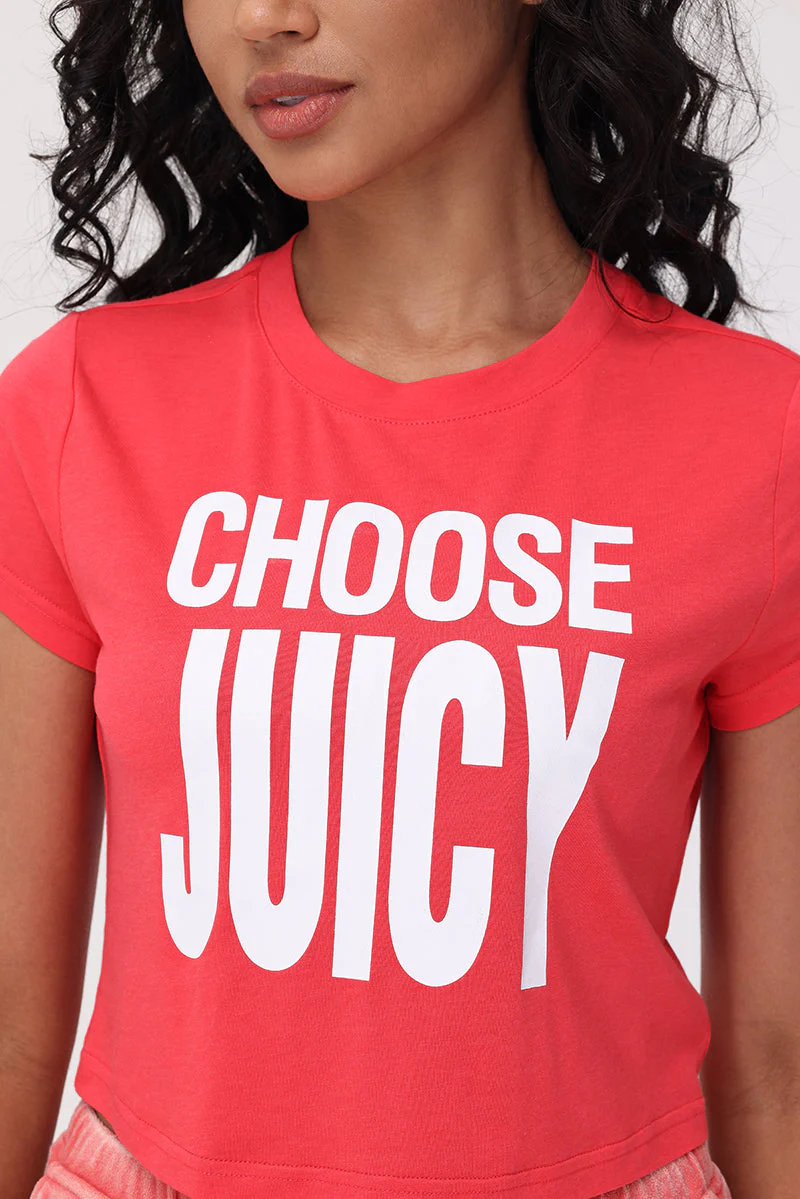 Choose Juicy Baby Tee
