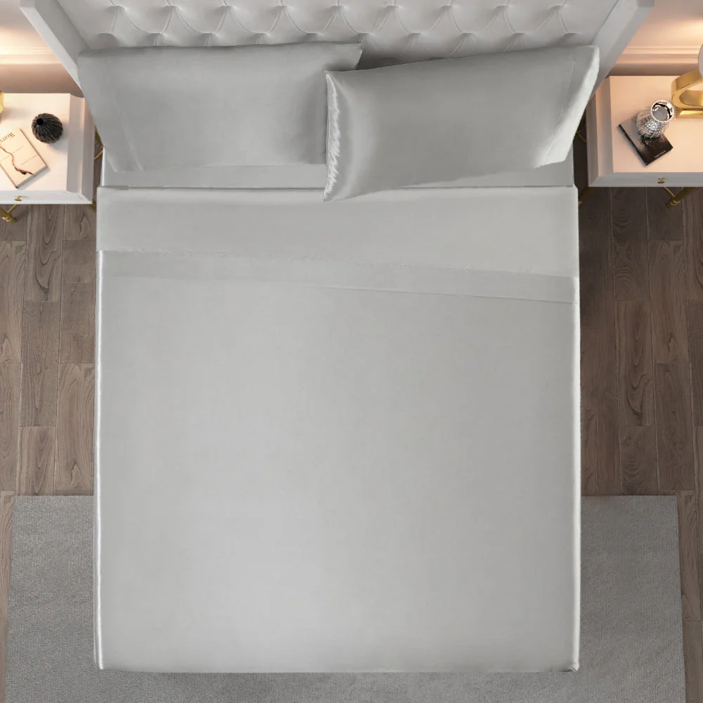 Solid Satin Sheet Set