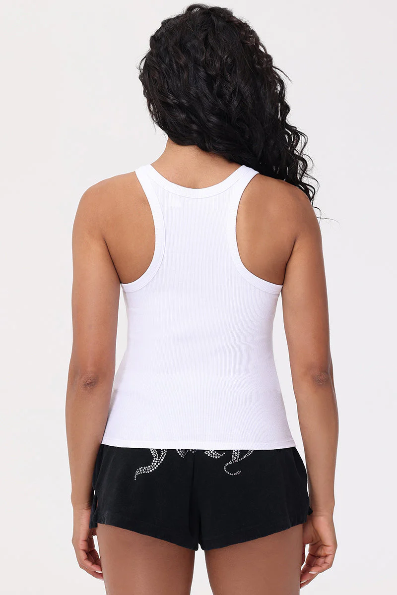 Small Bling Racer Back Tank Top
