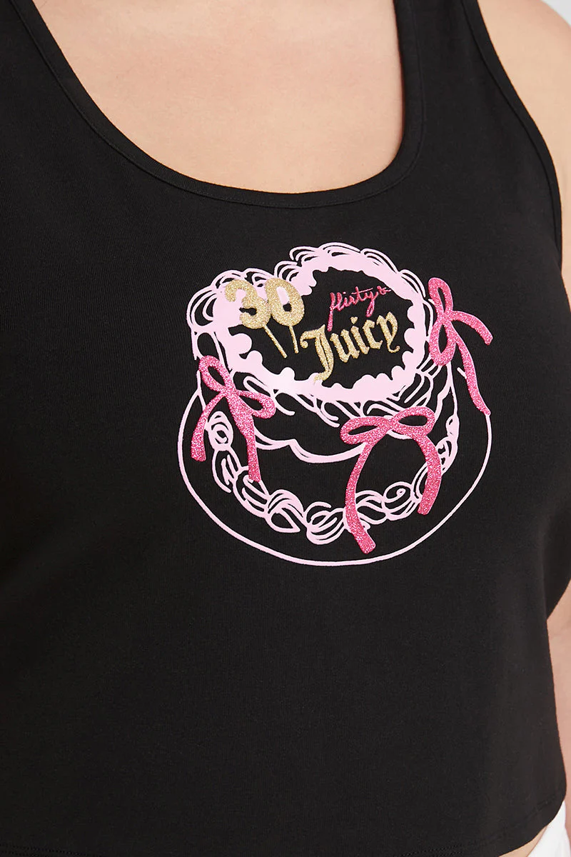 Plus-Size 30th Birthday Cake Tank