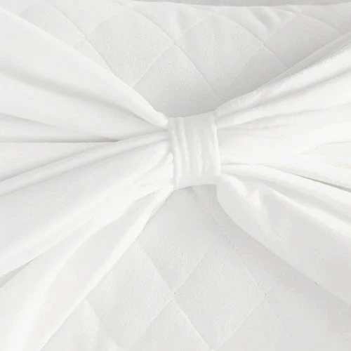Velvet Bow Decorative Pillow