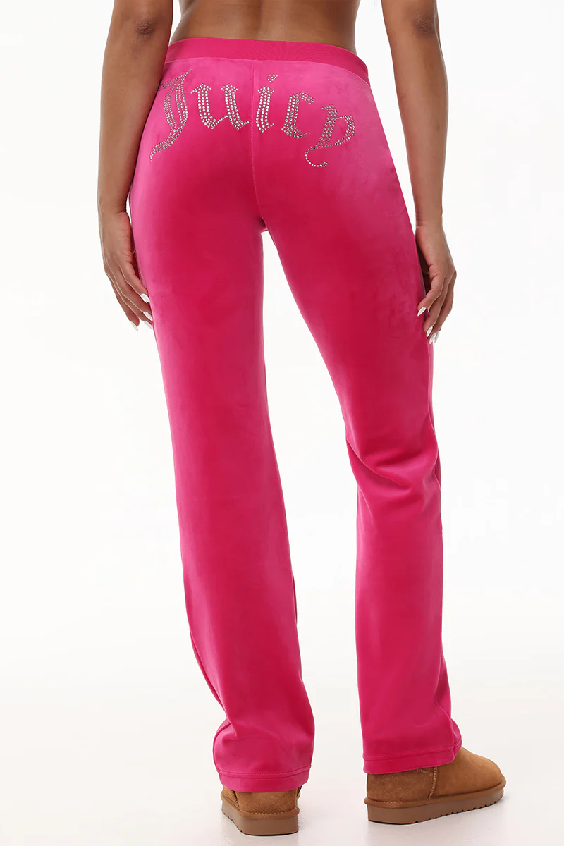 Custom Zodiac OG Big Bling Velour Track Pants